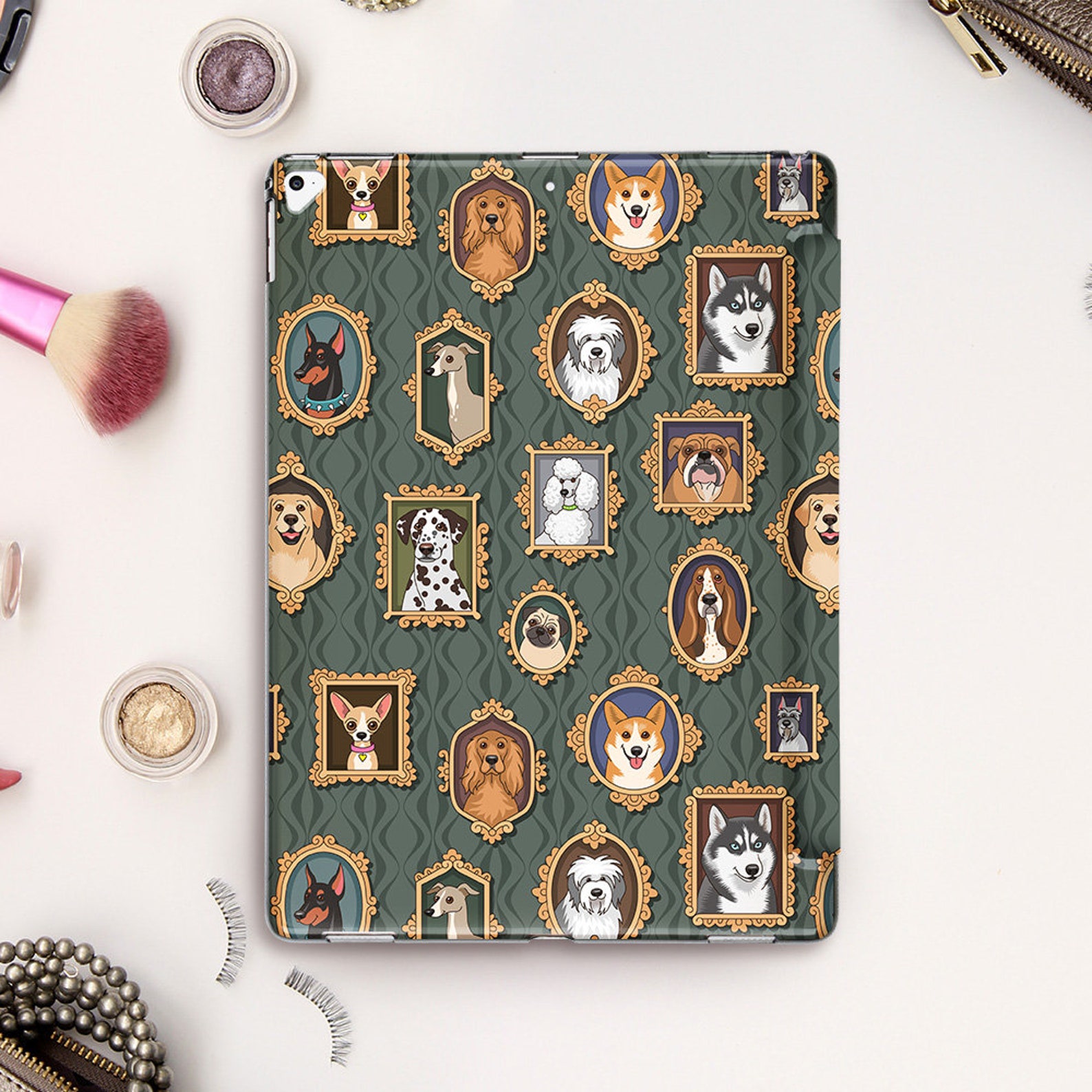 Dog Ipad Case Cute Ipad Pro 11 12.9 10.5 Vintage Ipad 9.7 6th Etsy