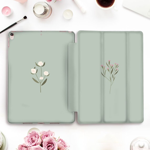Flowers Ipad Case Aesthetic Ipad Pro 11 12 9 21 10 5 9 7 Etsy