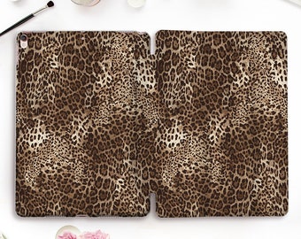 personalised leopard print ipad case