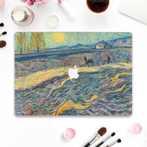 Van Gogh Macbook case Oil painting Macbook Pro 13 Air 13 15 M2 M1 Pro 14 M3 Macbook Pro 16&quot; Vintage art Aesthetic nature Landscape case