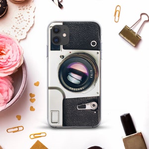 Retro iPhone case for iPhone 13 Max 12 11 XR for Men case Galaxy S22 S21 Vintage Old Photo Camera Trendy 60s 70s Design Hipster Phone case