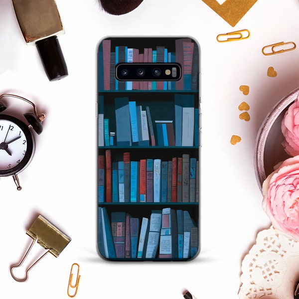 Books Phone case for Samsung Galaxy s23 Ultra Reading Galaxy s22 Plus s21 Pixel 7 Bookish design with Books Literary case for Book lover