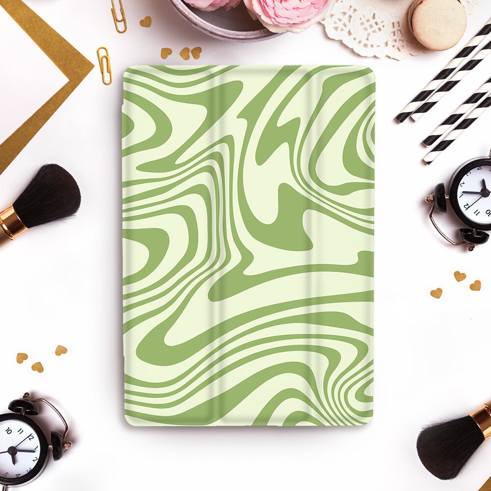 Green Vibes/ Aesthetic | iPad Case & Skin