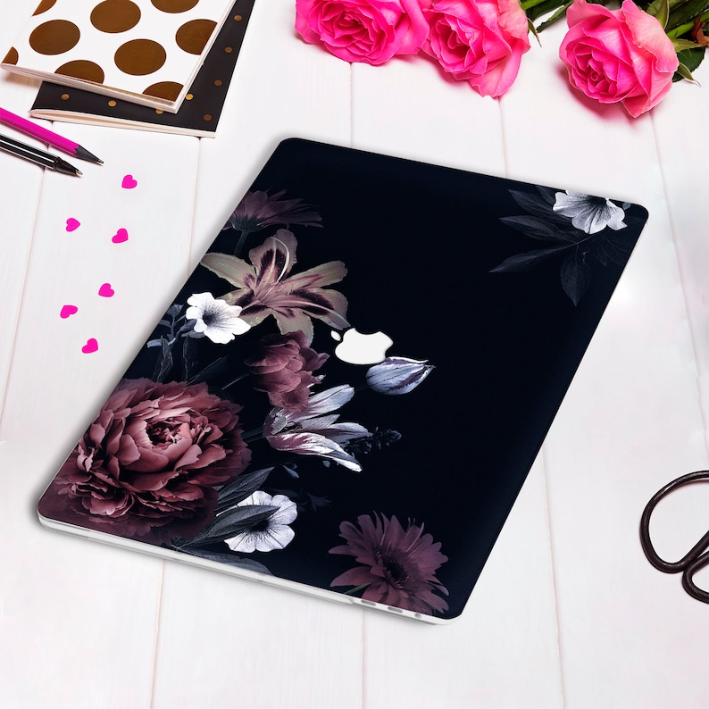 Flowers MacBook Case for MacBook Pro 13 16 15 Inch 2019 for Girl ...