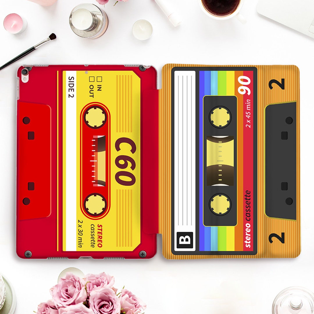 Retro iPad Case Cassette iPad Pro 11 12.9 10.2 9th 10.5 Air 4 10.9 9.7