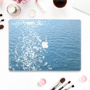 Ocean Macbook case Water Macbook Pro 13 inch Air 13 15 M2 M3 Pro 14 Pro 16 inch Aesthetic blue ocean sea Beach Summer vibes Elegant case