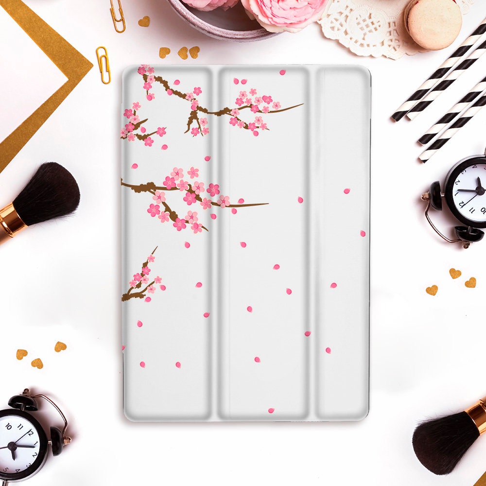 Japanese iPad Case for iPad Pro 11 12.9 10.5 Floral iPad 10.2 7th