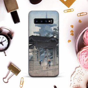 Japan Phone case for Samsung Galaxy s24 Ultra Art Galaxy s23 s22 s21 FE Pixel 9 pro 8 Trendy aesthetic Japanese painting Old Japan Asia case