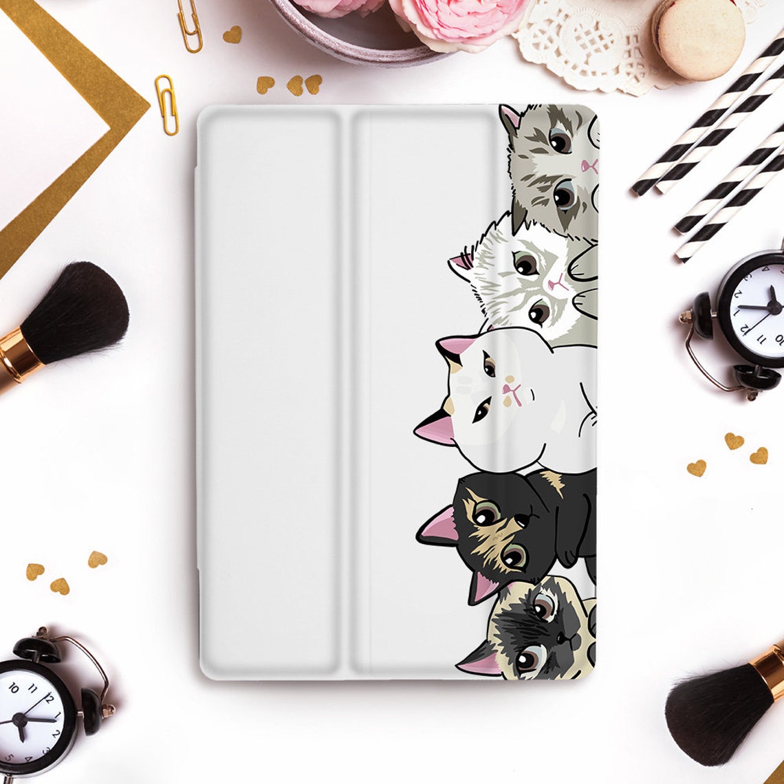 Cats iPad case Cute iPad Pro 11 12.9 10.5 Kawaii iPad 9.7 10.2 Etsy