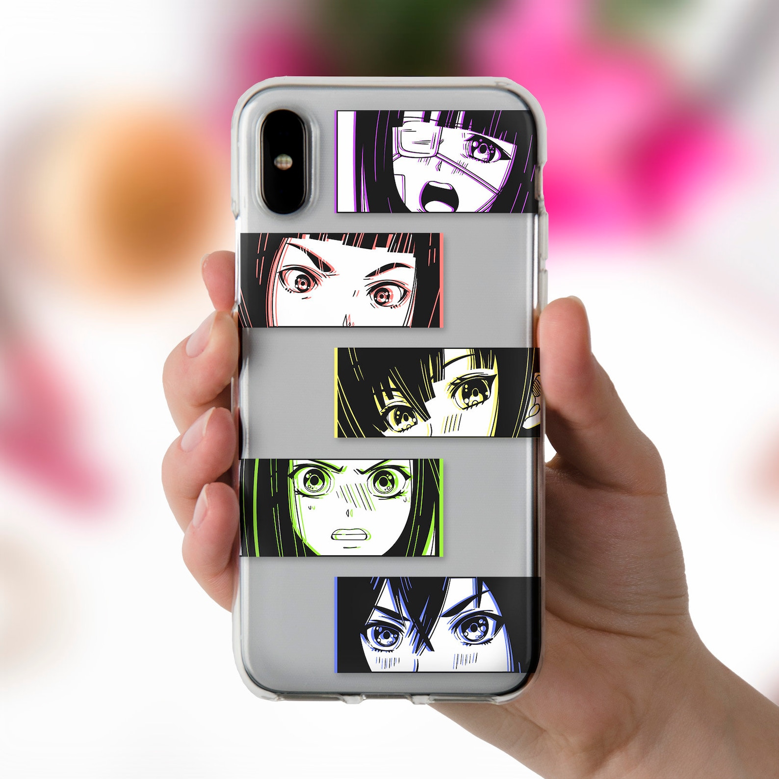 Anime iPhone case 11 Pro XR X Japanese case for iPhone 8 7 Etsy