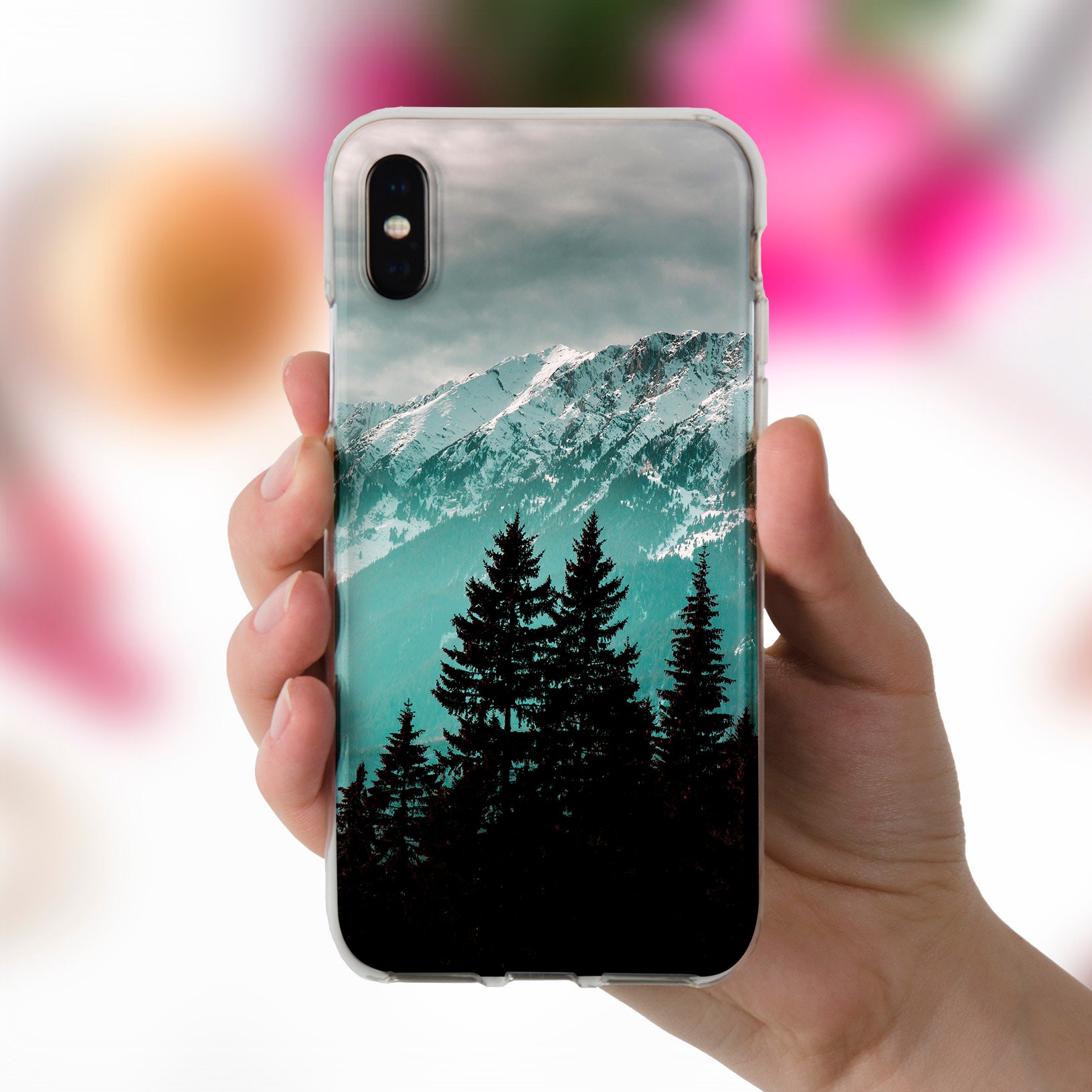 Mountains Iphone Case XR XS Max X Men Case for Iphone 8 Plus 7 Etsy