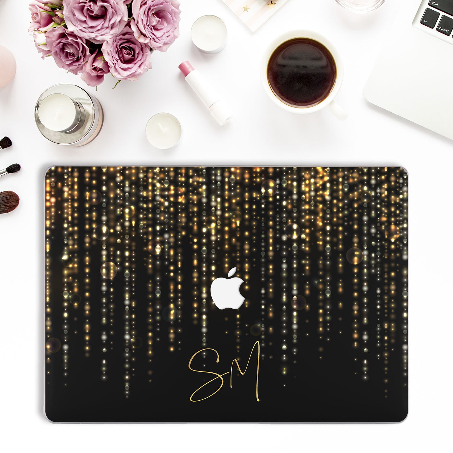 monogram macbook case