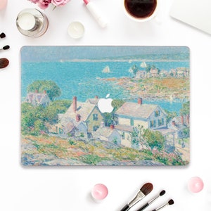 Art Macbook case Oil painting Macbook Pro 13 Air 13 15 M2 M1 Pro 14 Macbook Pro 16&quot; Aesthetic vintage painting Ocean landscape Nature case