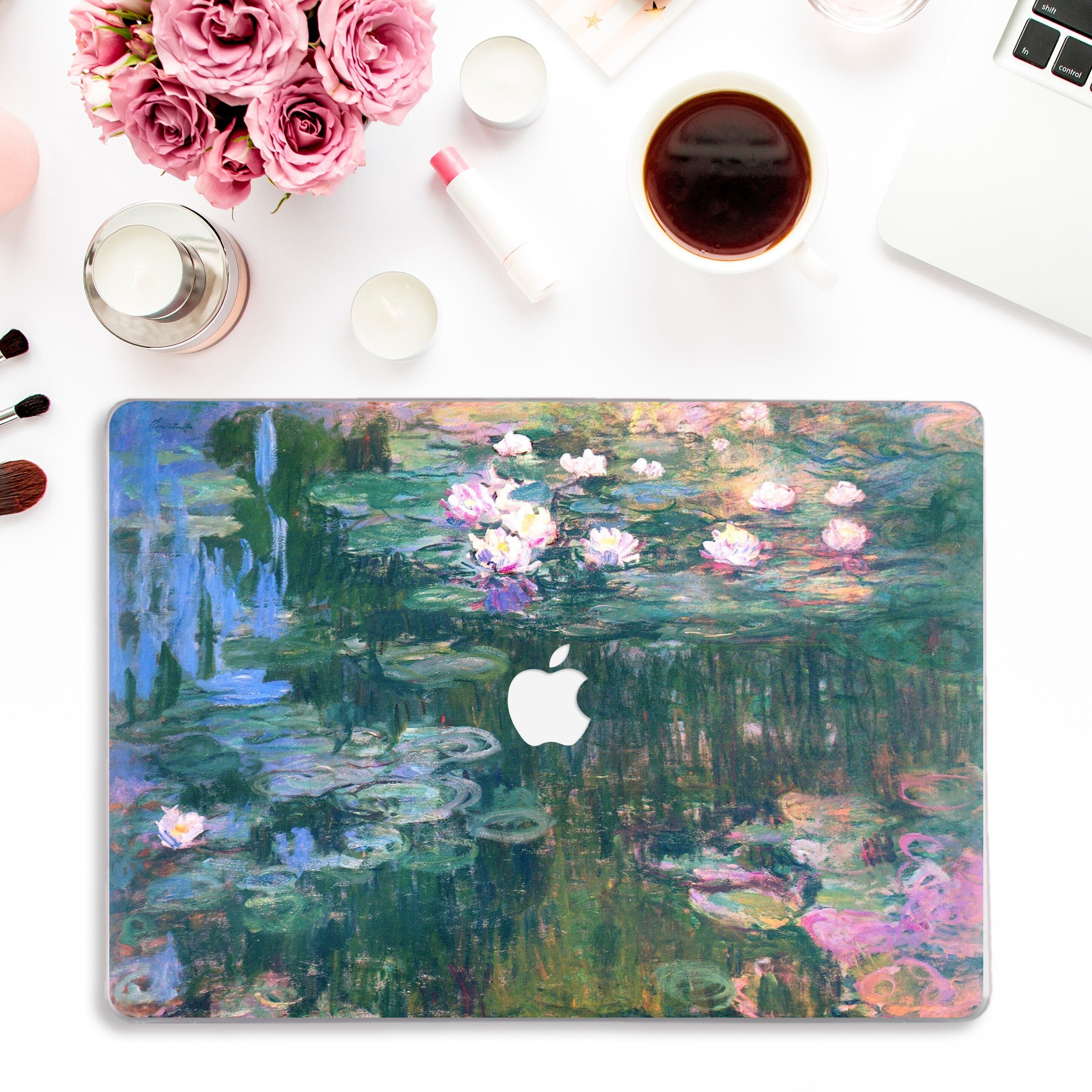 Monet MacBook Case Painting MacBook Pro 13 16 Air 13 Inch M1 Vintage Art  Flowers Lilies Aesthetic Floral Nature Elegant Claude Monet Case - Etsy  Denmark
