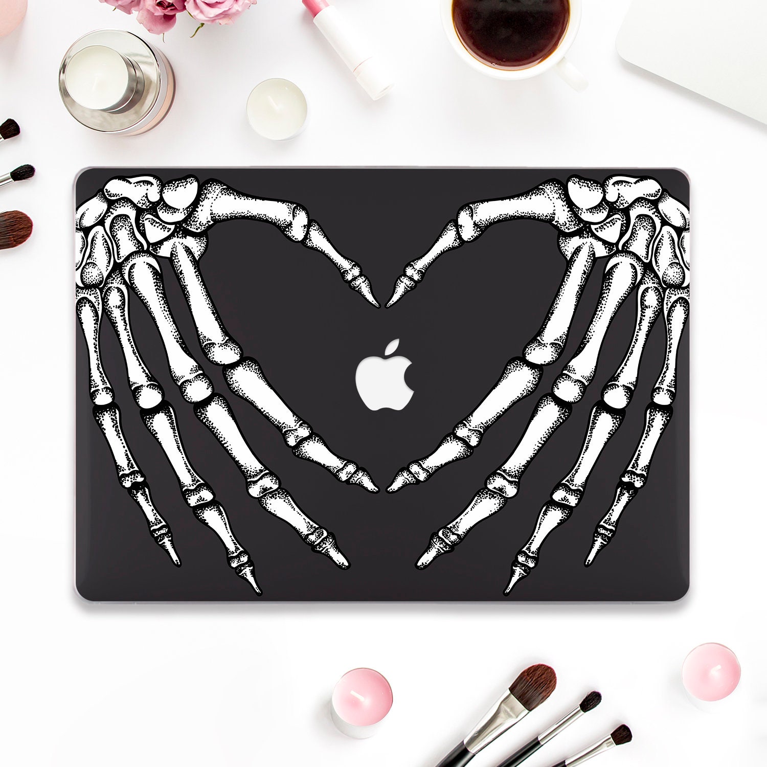 Skin Decal Wrap for Macbook Air 13 Inch 13 - Skull Wild Line