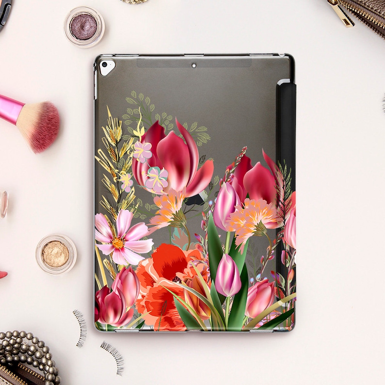 Flower Ipad Case for Ipad Pro 11 12.9 3rd 10.5 Floral Ipad Etsy