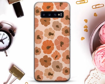 Autumn Phone case for Samsung Galaxy s23 Ultra Trendy Galaxy s22 Plus s21 Pixel 7 pro 6a Aesthetic cute pumpkins Halloween Fall Neutral case