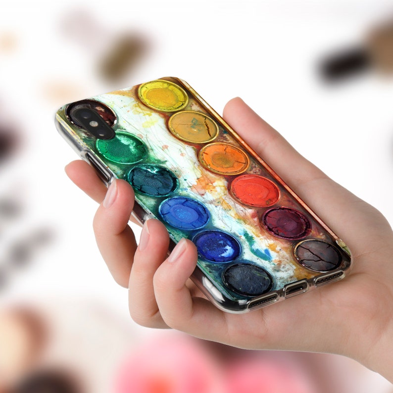 Paint Iphone Case for Iphone 11 Pro Max XR X XS Art Iphone 8 Etsy