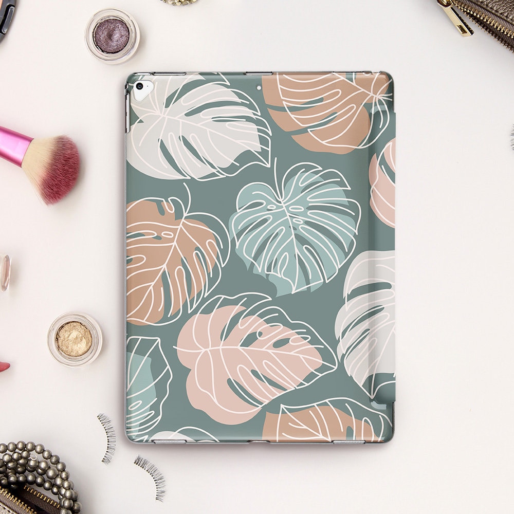 Aesthetic Ipad Case Monstera Leaf Ipad Pro 11 12.9 10.5 9.7 Etsy Canada
