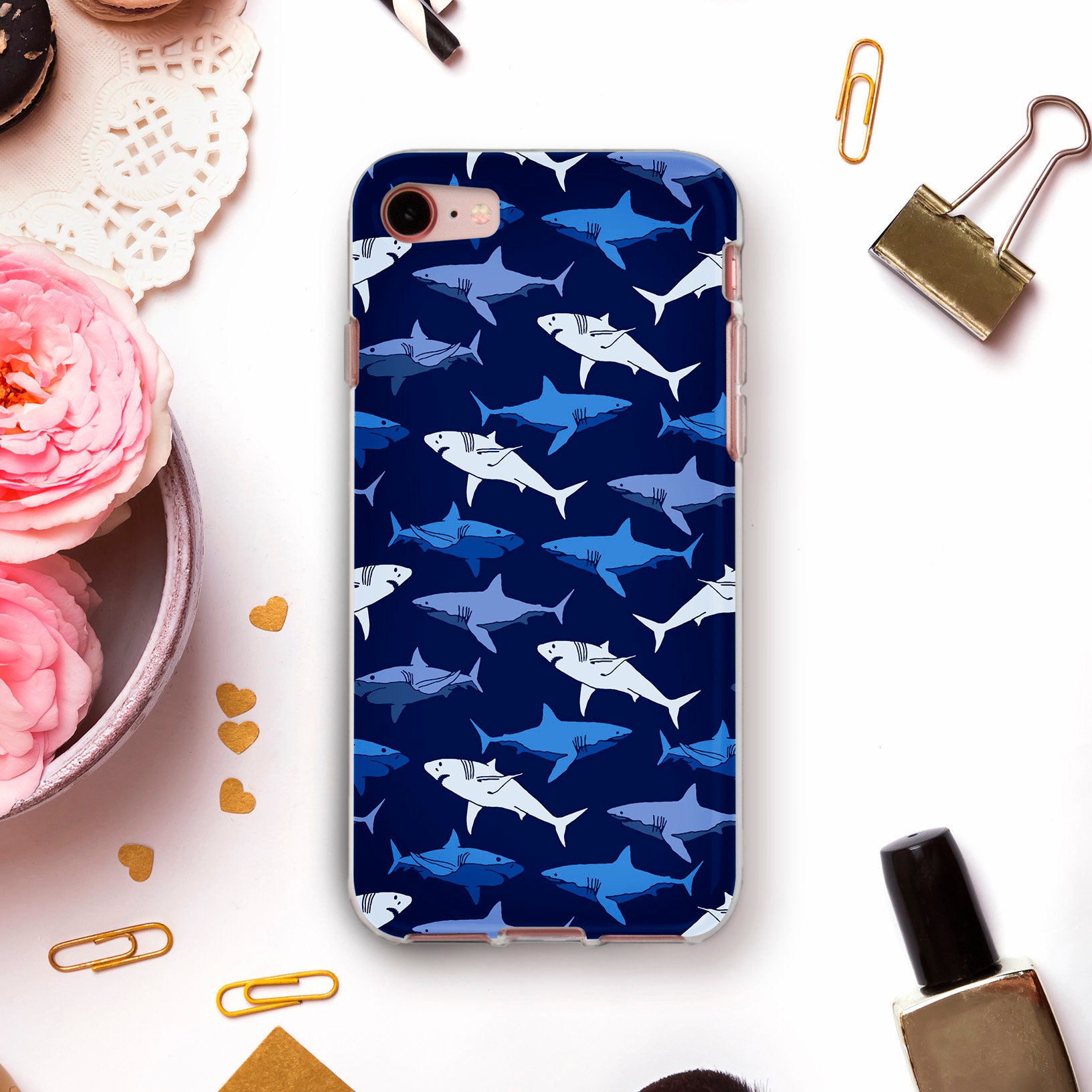 Shark iPhone case for iPhone 11 Pro XR X 8 7 Ocean case Galaxy Etsy