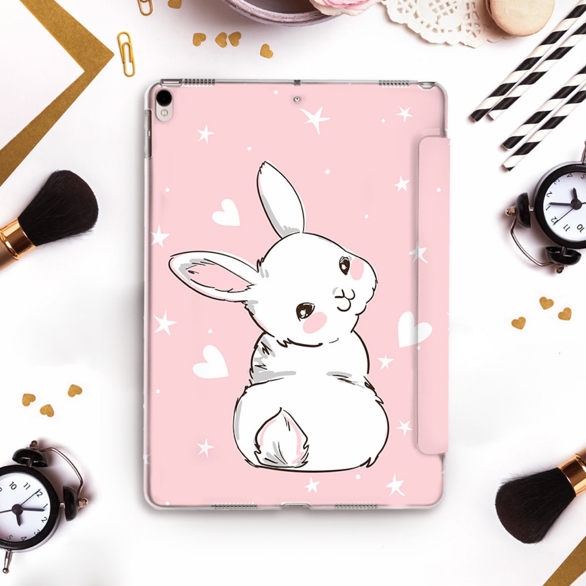 Bunny iPad case Cute iPad Pro 11 12.9 10.5 9.7 10.2 8th Air 4 Etsy