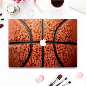 Basketball Macbook case for men Macbook Pro 13 inch Air 13 15 M2 M3 Macbook Pro 14 16 for boys Trendy basketball design Sports game case