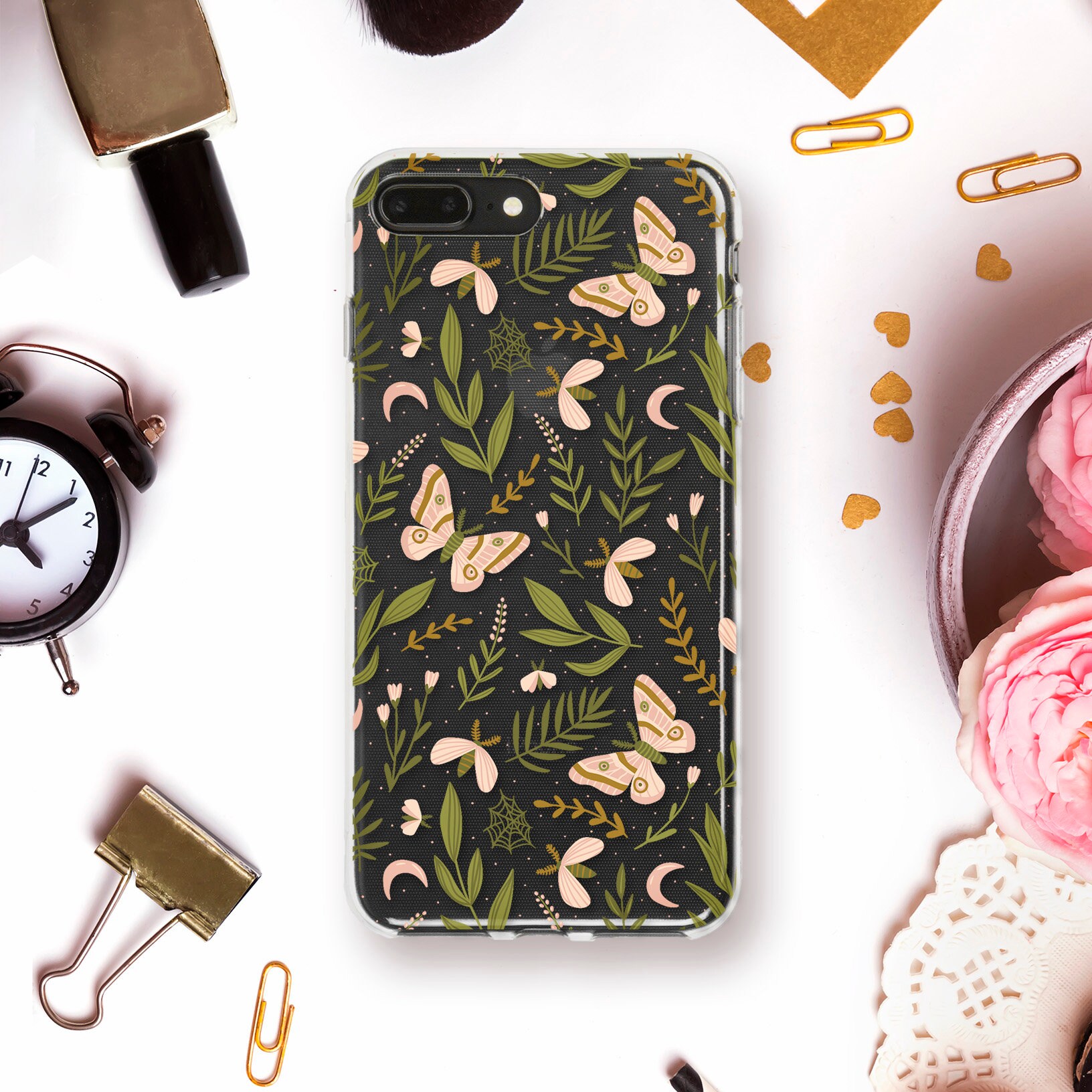Floral Iphone Case for Iphone 12 11 Pro XR X 8 Plus Nature Etsy