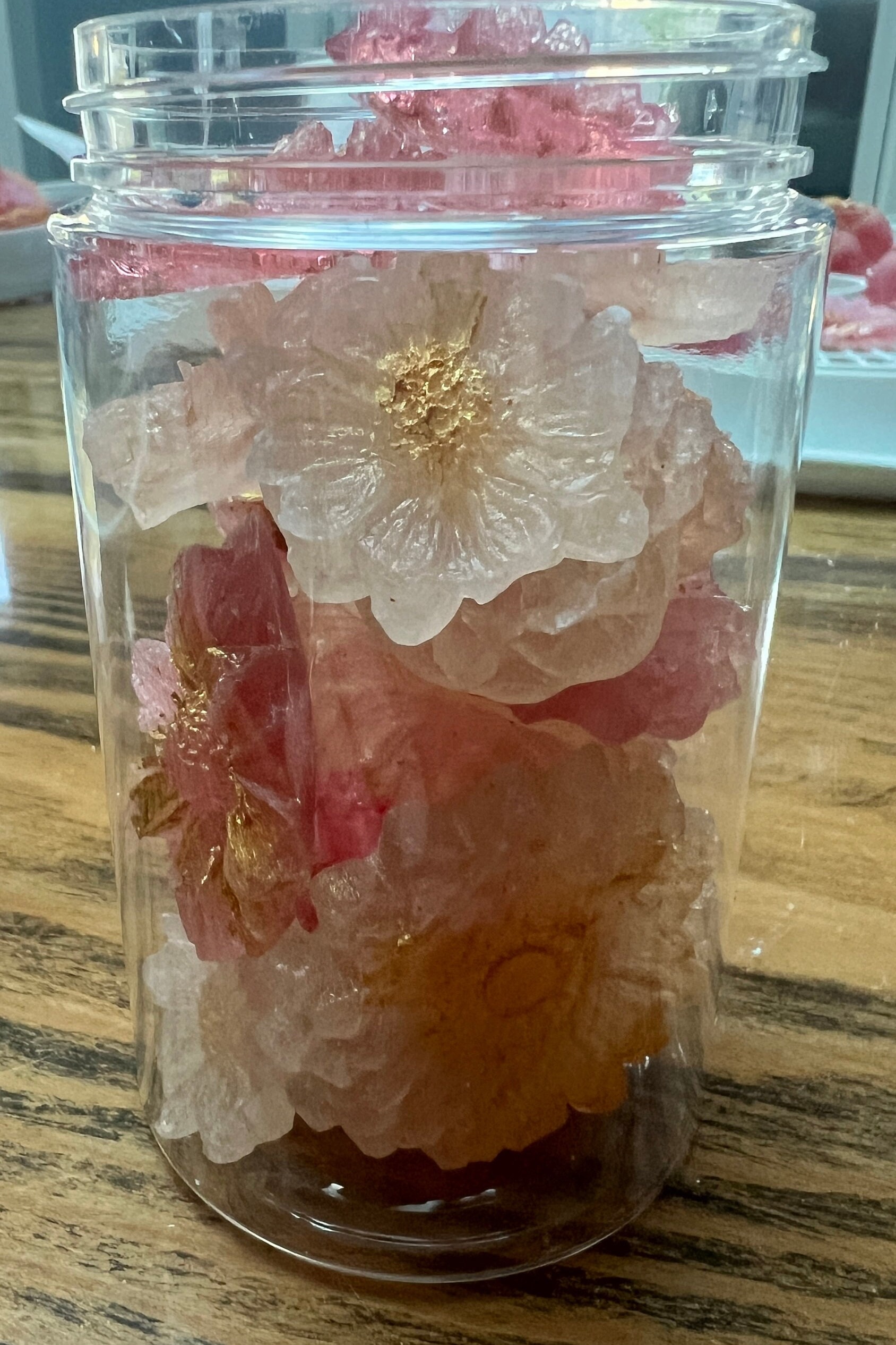 Jar of  Kohakutou Flowers
