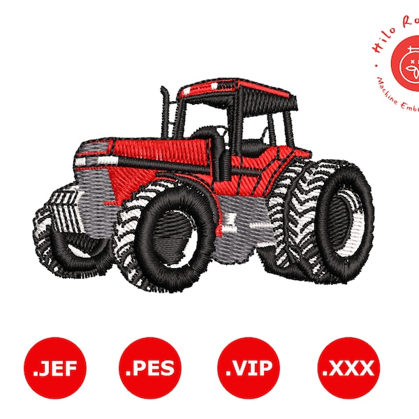 Farm Tractor Embroidery Design | Tractor embroidery design machine embroidery pattern | Farming embroidery designs