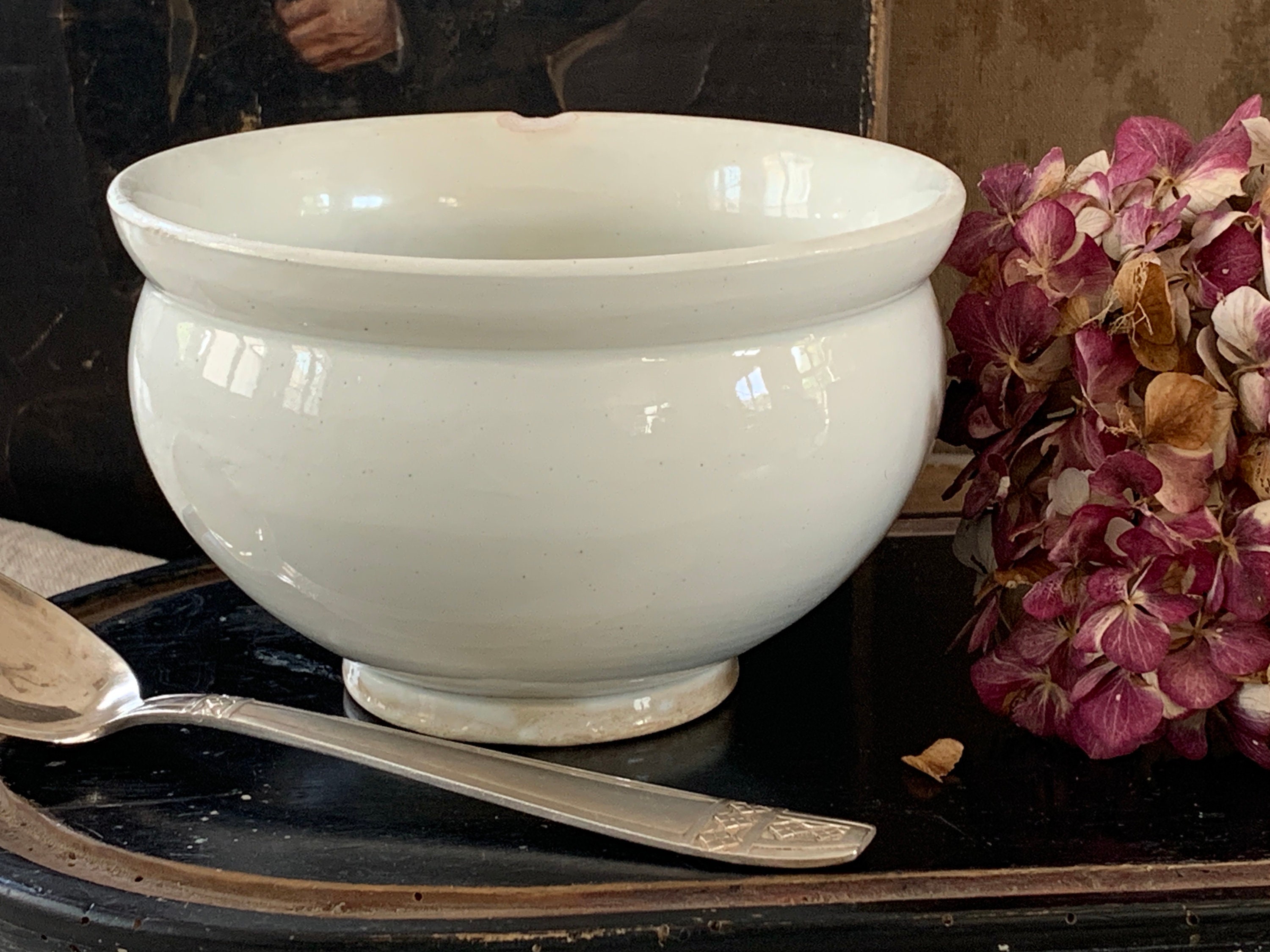 Antique french jam pot - Etsy 日本