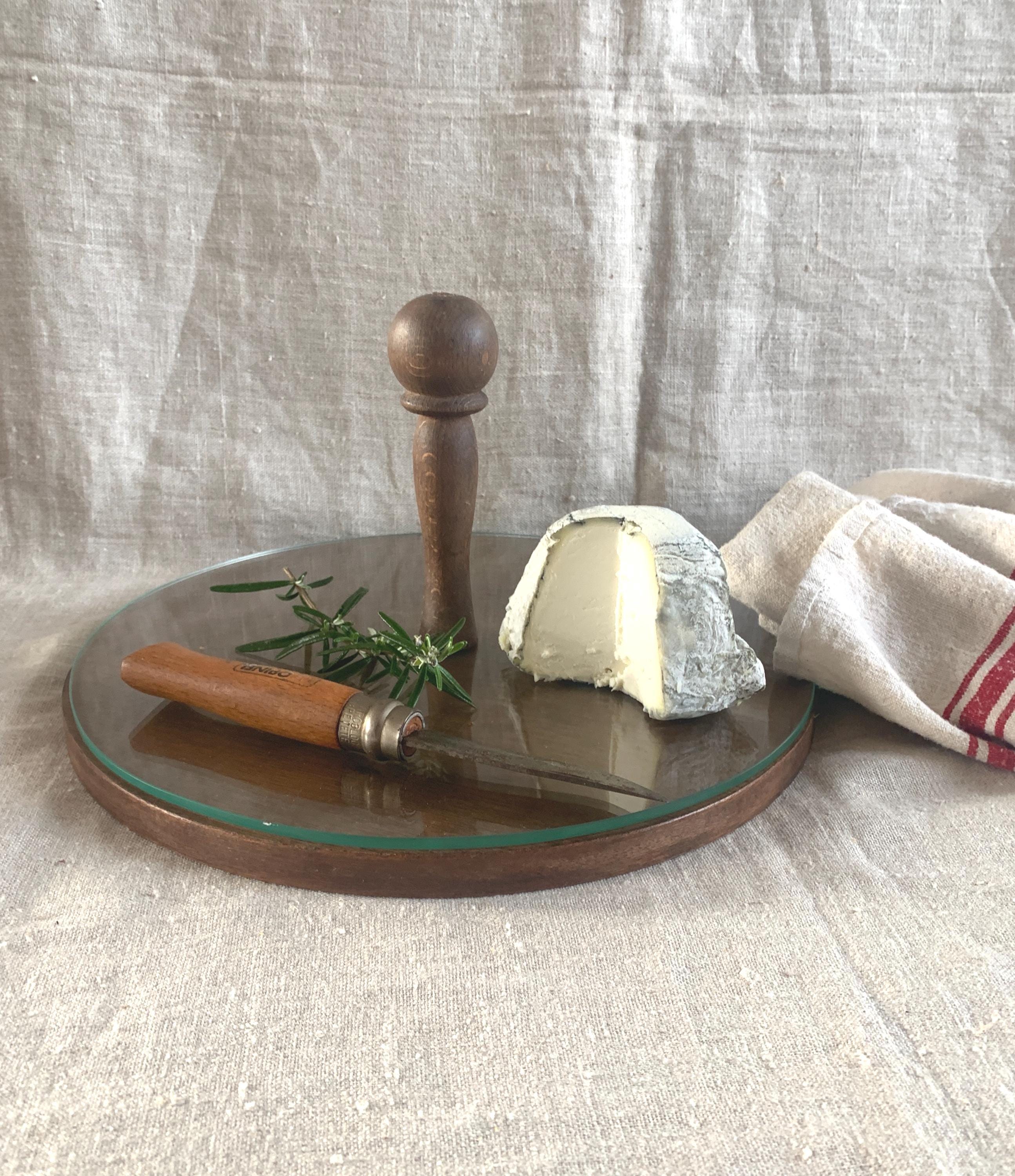 Support À Gâteau Ou Centre De Table Cuisine Rustique Vintage Français En Bois, Plateau Fromages