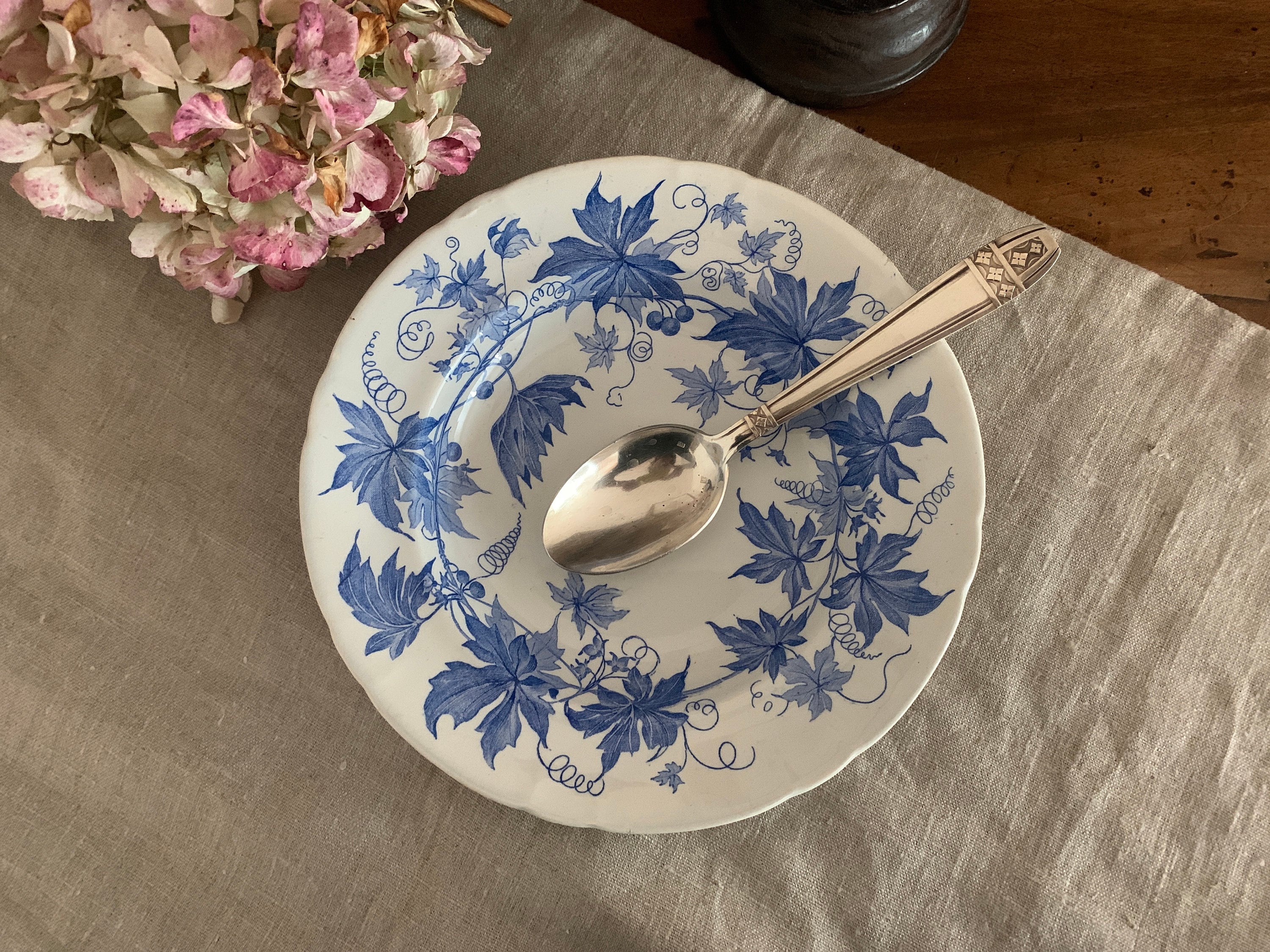 専用❣️同梱　Creil et Montereau スーププレート2枚 Creil et Montereau Labrador / クレイユモントロー #2 深皿