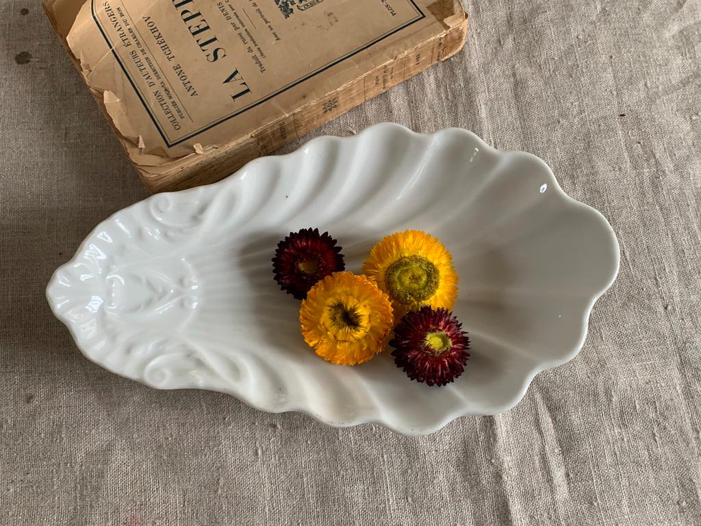  CREAMWARE ヴィンテージ　アンティーク　プレート Antique Creamware - Etsy