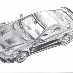 Custom car portrait. open listing for more examples, gift for dad, gift for husband, gift for boyfriendCustom Car Portrait