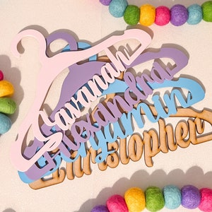 Personalized Baby Name Hanger