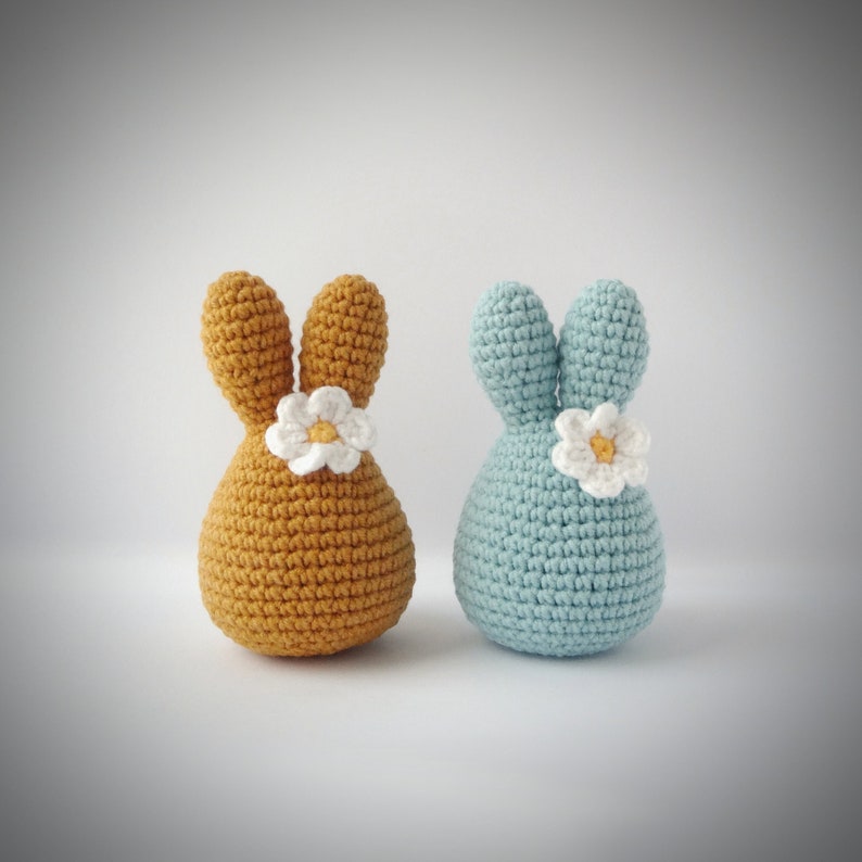 Crochet Pattern bunny egg Easter decorations