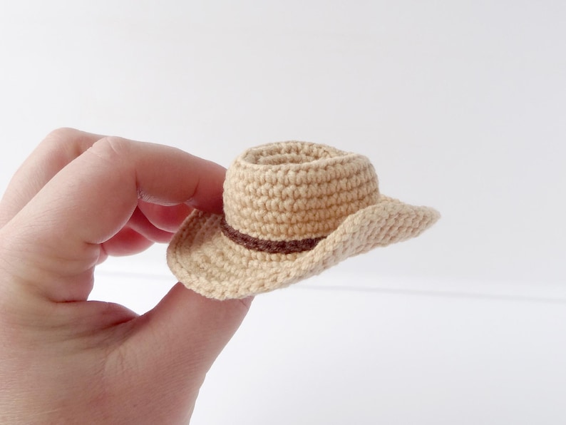 Cowboy hat crochet pattern