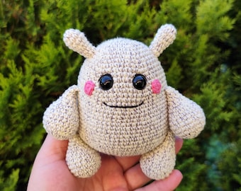 Cute amigurumi monster Crochet Pattern - amigurumi monster PDF tutorial