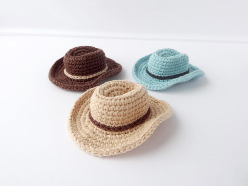 Cowboy hat easy crochet pattern