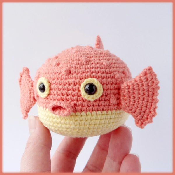 Pufferfish Crochet Pattern amigurumi Blowfish