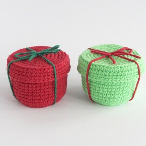 crochet gift box pattern