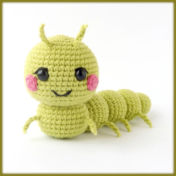 Caterpillar Crochet Pattern amigurumi insect toy