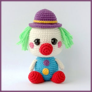 Cute Clown Crochet Pattern
