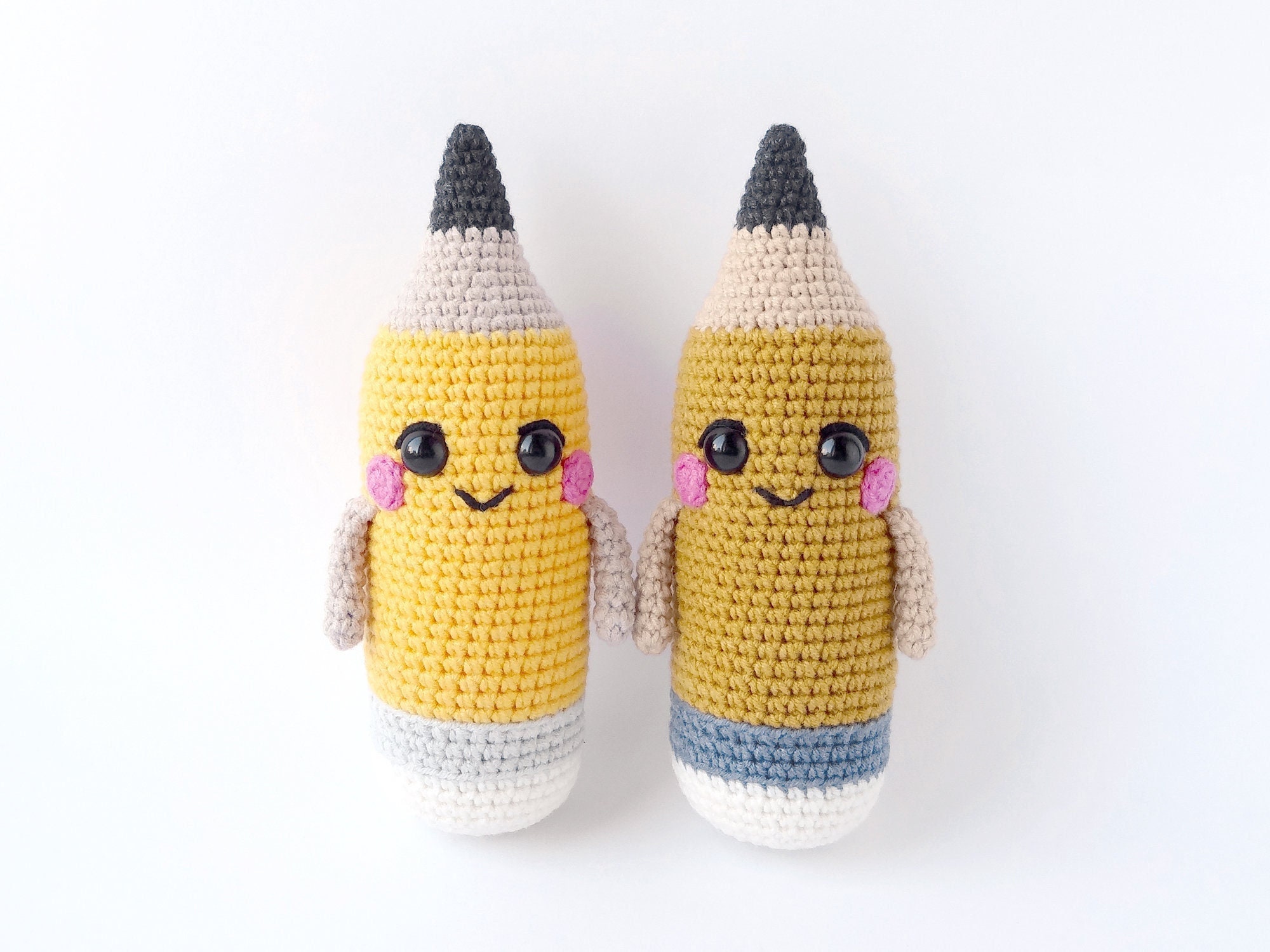 Amigurumi Pencil Crochet Pattern Crochet Pencil Pencil Etsy