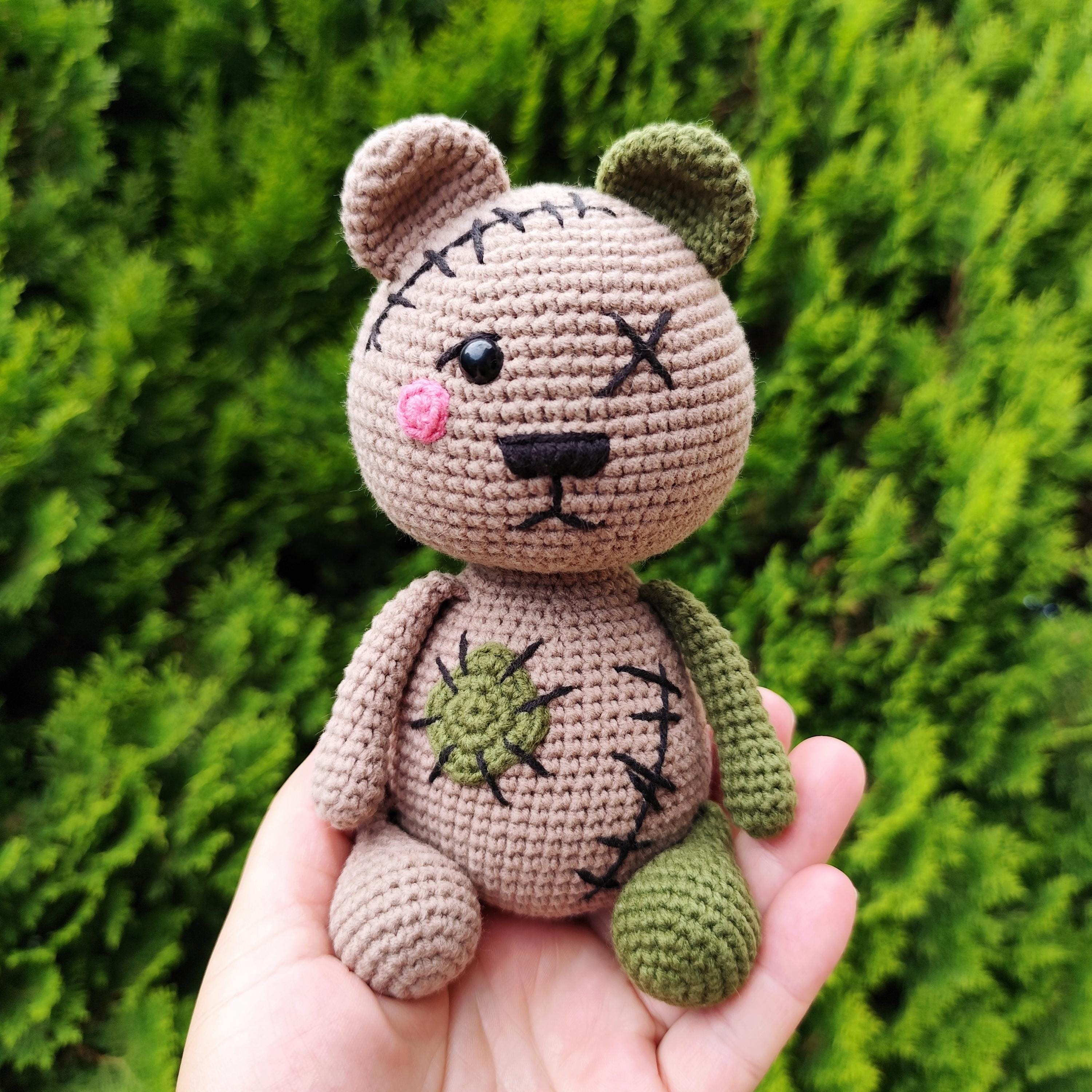 Zombie Bear Crochet Pattern – Amigurumi Toy PDF Tutorial - Etsy