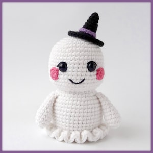 Cute amigurumi Ghost Crochet Pattern