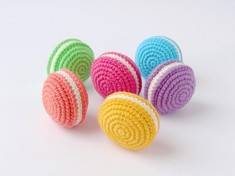 Crochet Macaron PDF Pattern