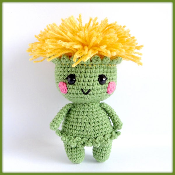 Häkelanleitung Pusteblume, Amigurumi Pusteblume Häkelanleitung