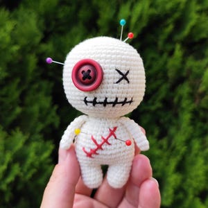 Amigurumi voodoo doll PDF Crochet Pattern
