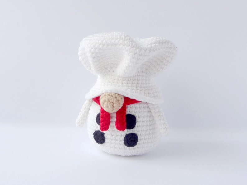 Chef gnome Crochet Pattern